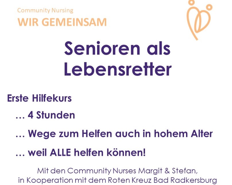 Senioren als Lebensretter